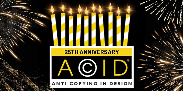 Anti Copying in Design (ACID) announces 25 years